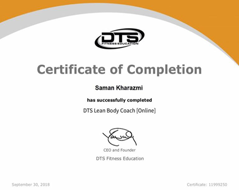 Certificate 1